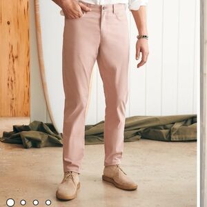 - NWT Men’s Faherty Movement 5 pocket pant, 32x32, spring quartz